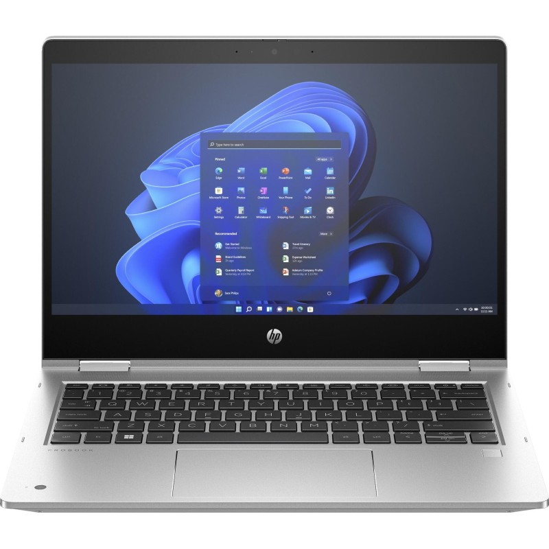 HP Pro x360 435 G10 Notebook - Flip-Design - AMD Ryzen 5 7530U / 2 GHz - Win 11 Pro - Radeon Graphics - 16GB RAM - 512GB SSD NV
