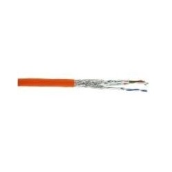 INLINE - Bulkkabel - 300 m - SFTP, PiMF -Cat.7a Rohkabel - halogenfrei - orange