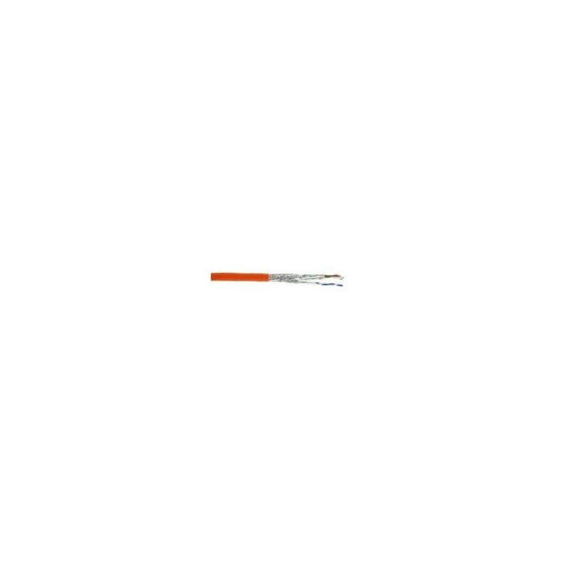 INLINE - Bulkkabel - 300 m - SFTP, PiMF -Cat.7a Rohkabel - halogenfrei - orange