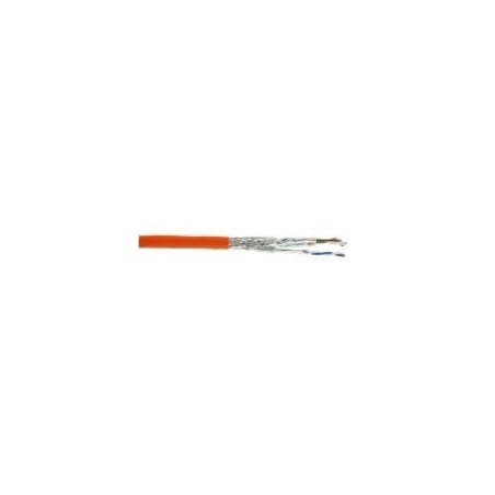 INLINE - Bulkkabel - 300 m - SFTP, PiMF -Cat.7a Rohkabel - halogenfrei - orange