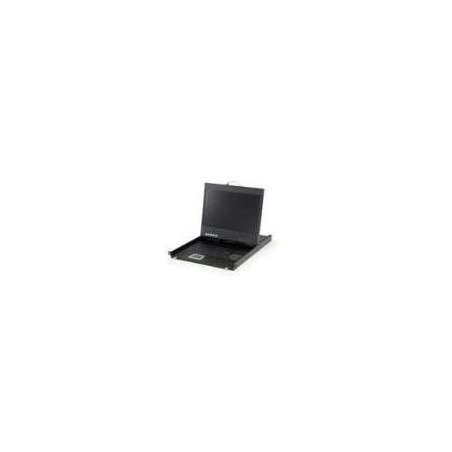 LevelOne KVM-8901 - KVM-Konsole - PS/2, USB - 48.3 cm ( 48,30cm (19") ) - Rack - einbaufähig - 1440 x 900 - 250 cd/m² - 500:1 -