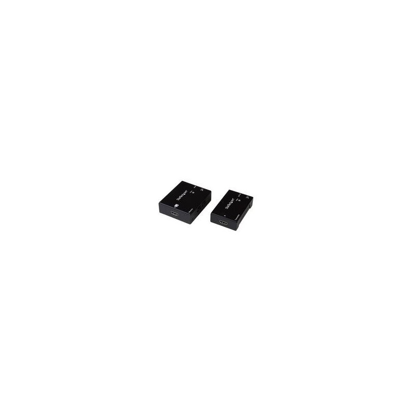 StarTech.com 330 ft. (100 m) HDMI Over Cat6 Extender - HDMI over CAT5 - HDBaseT Extender - 4K30 - HDMI Video Extender (ST121HDB