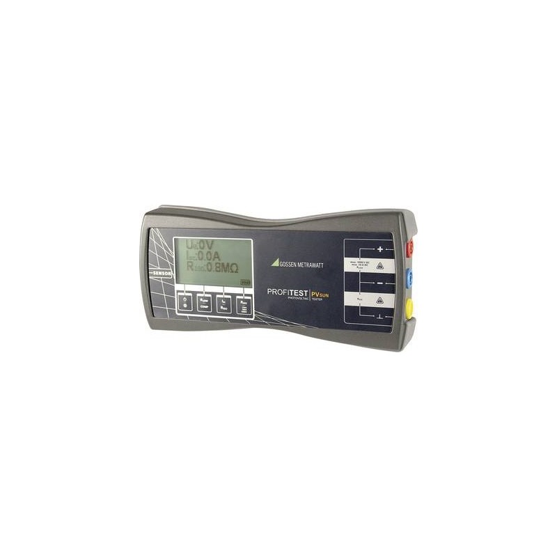 Gossen Metrawatt Profitest PV Sun Solar-Messgerät, Photovoltaik-Messgerät LCD, 0 - 1000 V/DC (M360C)