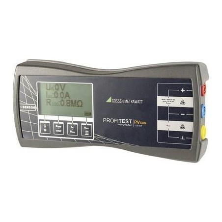 Gossen Metrawatt Profitest PV Sun Solar-Messgerät, Photovoltaik-Messgerät LCD, 0 - 1000 V/DC (M360C)