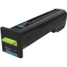 Lexmark - Ultra High Yield - Cyan - Original - Tonerpatrone LCCP, LRP, Lexmark Corporate - für Lexmark CX860de, CX860dte, CX860