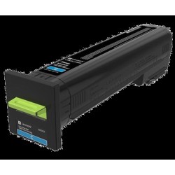 Lexmark - Besonders hohe Ergiebigkeit - Cyan - Original - Tonerpatrone LCCP, Lexmark Corporate - für Lexmark CS820, CX825, CX86