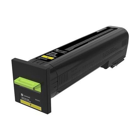 Lexmark - Besonders hohe Ergiebigkeit - Gelb - Original - Tonerpatrone LCCP, LRP, Lexmark Corporate - für Lexmark CX825de, CX82