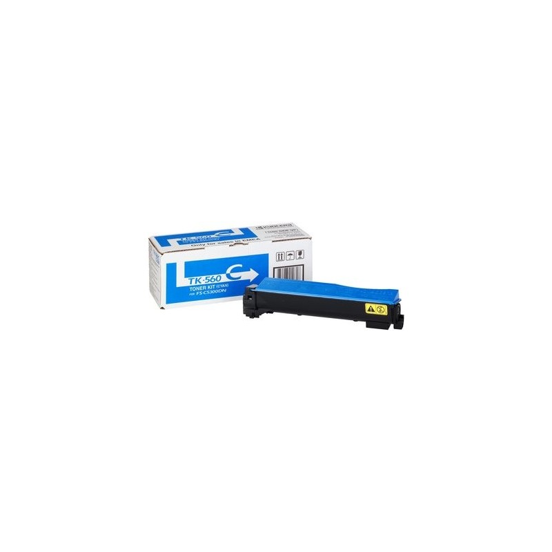 Kyocera TK 560C - Cyan - original - Tonersatz - für ECOSYS P6030cdn, P6030cdn/KL3, FS-C5300DN, C5300DN/KL3, C5350DN, C5350DN/KL