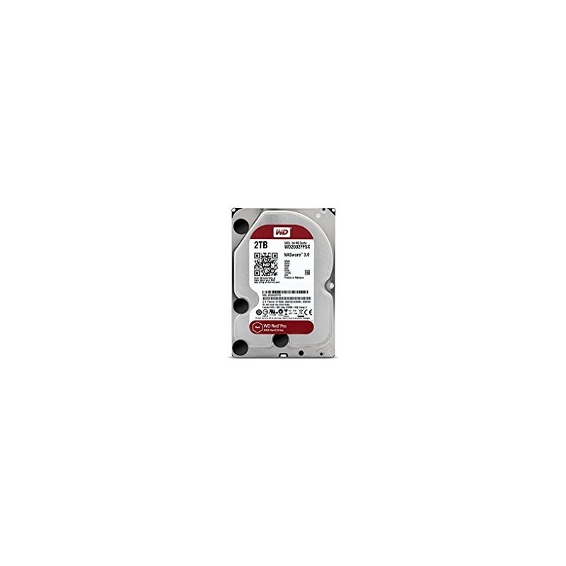 WD Red Pro WD2002FFSX - Festplatte - 2TB - intern - 8,9 cm (3.5") - SATA-600 - 7200 U/min - Puffer: 64MB (WD2002FFSX)