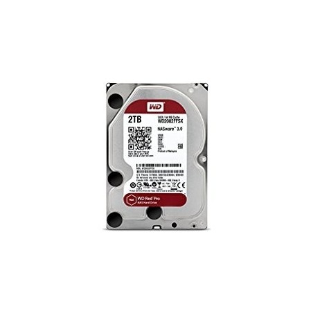 WD Red Pro WD2002FFSX - Festplatte - 2TB - intern - 8,9 cm (3.5") - SATA-600 - 7200 U/min - Puffer: 64MB (WD2002FFSX)