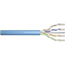 DIGITUS Professional - Bulkkabel - 500,0m - UTP - CAT 6a - halogenfrei - Hellblau, RAL 5012 (DK-1613-A-VH-5)