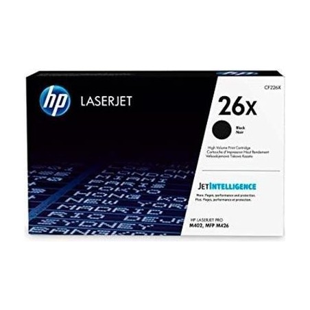 HP Toner CF226XD (26X) - Doppelpack - Schwarz - Kapazität: 2x 9.000 Seiten (CF226XD)
