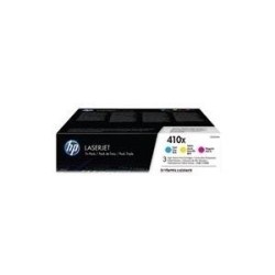 HP Toner CF252XM (410X) - Multipack - C/M/Y - Kapazität: 3x 5.000 Seiten (CF252XM)