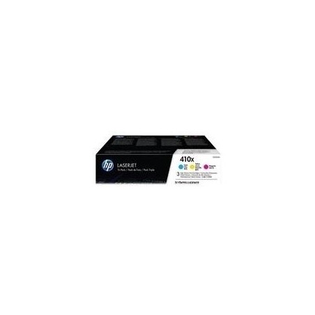 HP Toner CF252XM (410X) - Multipack - C/M/Y - Kapazität: 3x 5.000 Seiten (CF252XM)