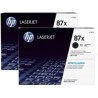HP Toner CF287XD (87X) - Doppelpack - Schwarz - Kapazität: 2x 18.000 Seiten (CF287XD)