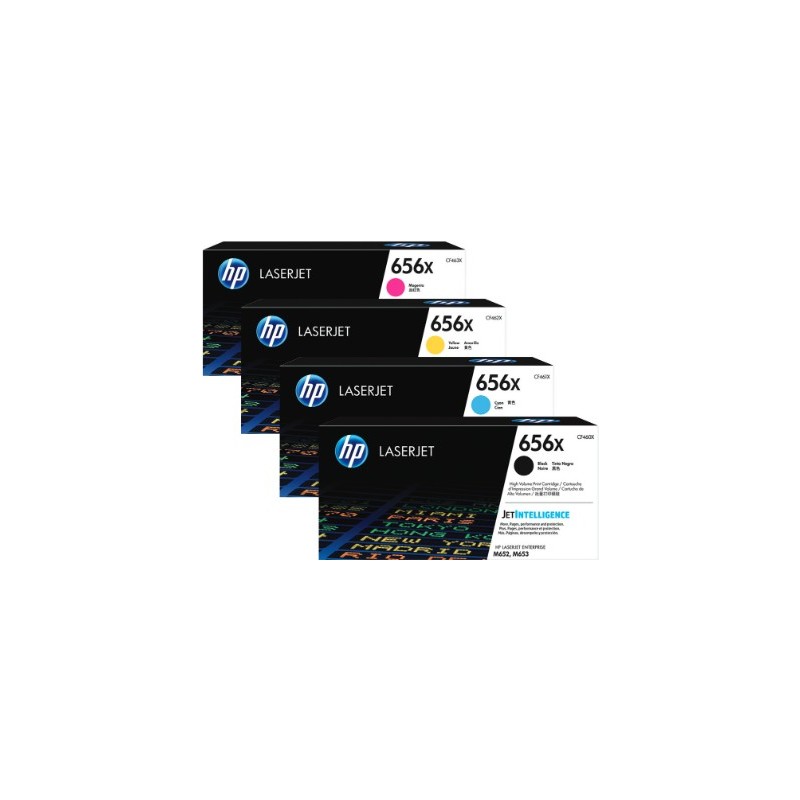 HP 656X - Hohe Ergiebigkeit - Gelb - original - LaserJet - Tonerpatrone (CF462X) - für Color LaserJet Enterprise M652dn, M652n,