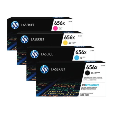 HP 656X - Hohe Ergiebigkeit - Gelb - original - LaserJet - Tonerpatrone (CF462X) - für Color LaserJet Enterprise M652dn, M652n,