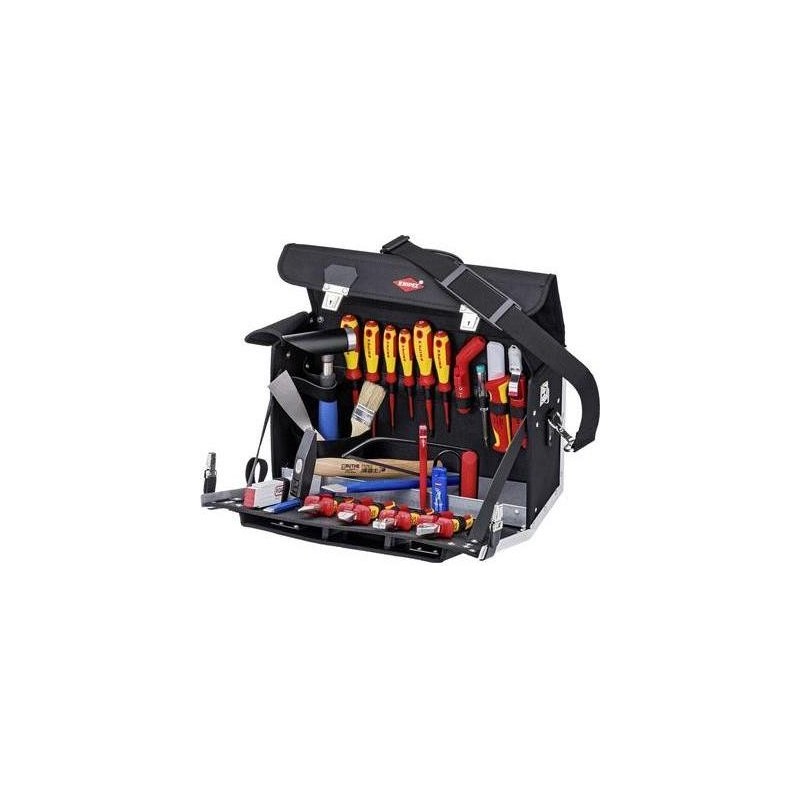 Knipex 00 21 02 EL Werkzeugkoffer Schwarz Polyester (00 21 02 EL)