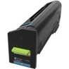 Lexmark - Cyan - original - Tonerpatrone - für Lexmark XC8160, XC8160de, XC8160dte, XC8163, XC8163de (24B6512)