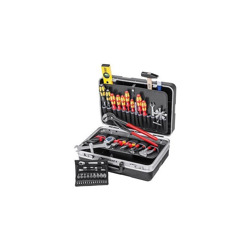 Knipex 00 21 21 HK S Schwarz - Silber Acrylnitril-Butadien-Styrol (ABS) Werkzeugtasche & -koffer (00 21 21 HK S)