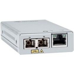 Allied Telesis AT-MMC2000LX/SC-TAA-60 Netzwerk Medienkonverter 1000 Mbit/s 1310 nm Einzelmodus Grau (AT-MMC2000LX/SCTAA60)