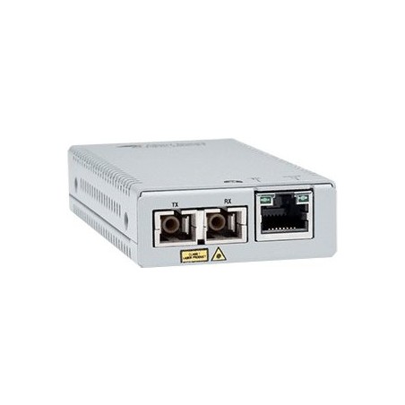 Allied Telesis AT-MMC2000LX/SC-TAA-60 Netzwerk Medienkonverter 1000 Mbit/s 1310 nm Einzelmodus Grau (AT-MMC2000LX/SCTAA60)
