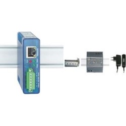 W&T Web-IO, 4.0 Digital, 2xIn, 2xOut, 12 - 48V DC Schaltsignale über TCP/IP-Ethernet steuern, überwachen, - 1 Stück (57737)