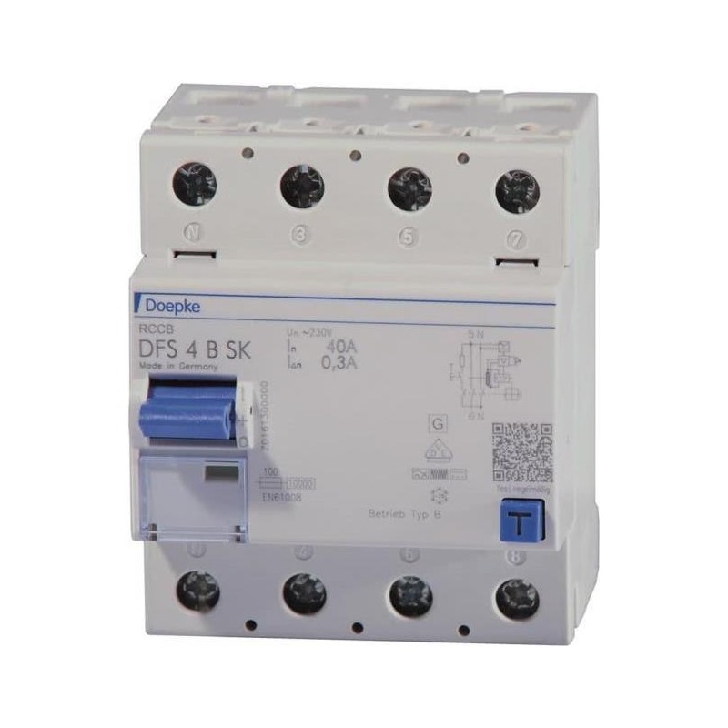 Doepke Schaltgeräte GmbH Fi-Schalter DFS4 040-4/0.30-B SK (09136998)
