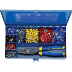 Gustav Klauke GmbH SK47B Kabel-Crimper Werkzeugsatz Blau - Gelb (SK47B)