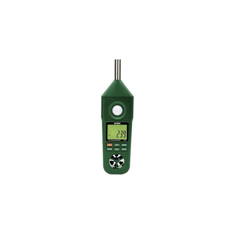 EXTECH EN300 Umweltmessgerät 12,70cm (5") 1, Anemometer, Hygrometer, Lichtmesser, Thermometer, Schallpegelme (EN300)