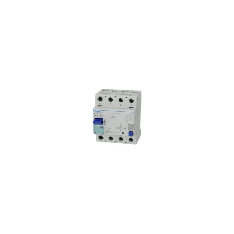 Doepke Schaltgeräte GmbH FI-Schutzschalter allstromsensitiv DFS 4 063-4/0.03-B+ (09144895)