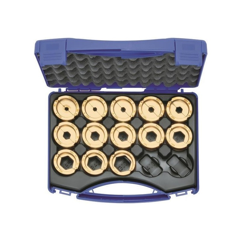 Presseinsatzset 6-300qmm R 22 im Kuns. 14 teilig Serie22 (R22SET)
