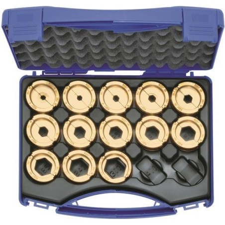 Presseinsatzset 6-300qmm R 22 im Kuns. 14 teilig Serie22 (R22SET)