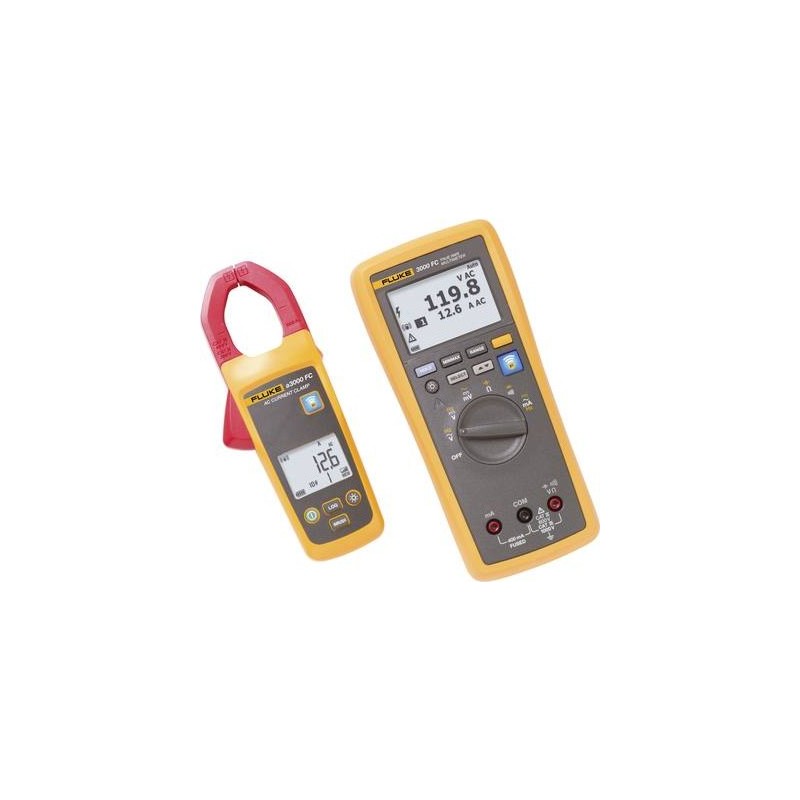 Fluke A3000 FC KIT Multimeter Digitales Multimeter CAT III 1000V,CAT IV 600V (4465618)