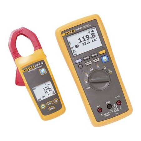 Fluke A3000 FC KIT Multimeter Digitales Multimeter CAT III 1000V,CAT IV 600V (4465618)