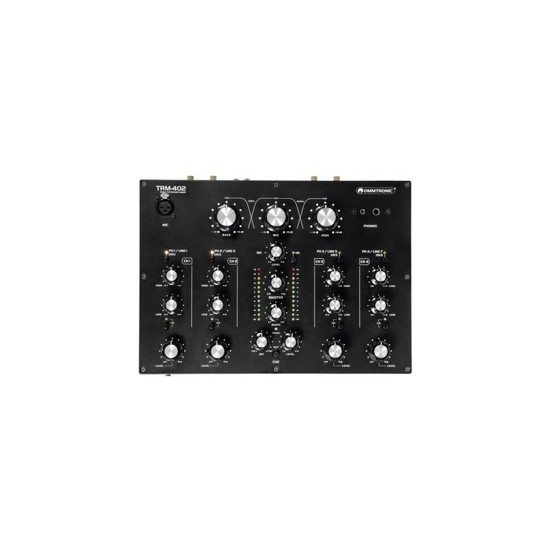 Omnitronic TRM-402 4-Kanal DJ Mixer (10355930)