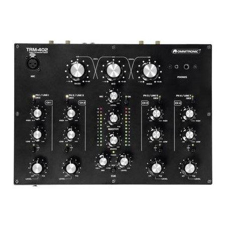 Omnitronic TRM-402 4-Kanal DJ Mixer (10355930)