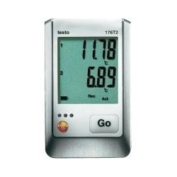 TESTO Temperatur-Datenlogger 176 T2 (0572 1762)