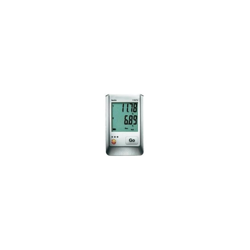 TESTO Temperatur-Datenlogger 176 T2 (0572 1762)