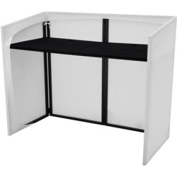 Omnitronic Mobiler DJ-Tisch Mobile DJ Stand Stahl (32000022)
