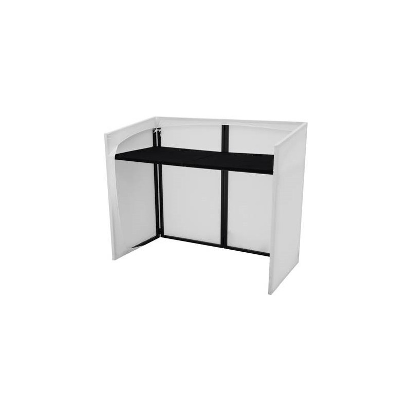 Omnitronic Mobiler DJ-Tisch Mobile DJ Stand Stahl (32000022)