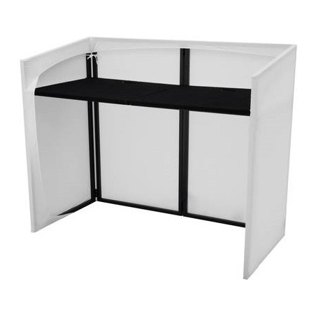 Omnitronic Mobiler DJ-Tisch Mobile DJ Stand Stahl (32000022)