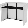 Omnitronic Mobiler DJ-Tisch Mobile DJ Stand Stahl (32000022)