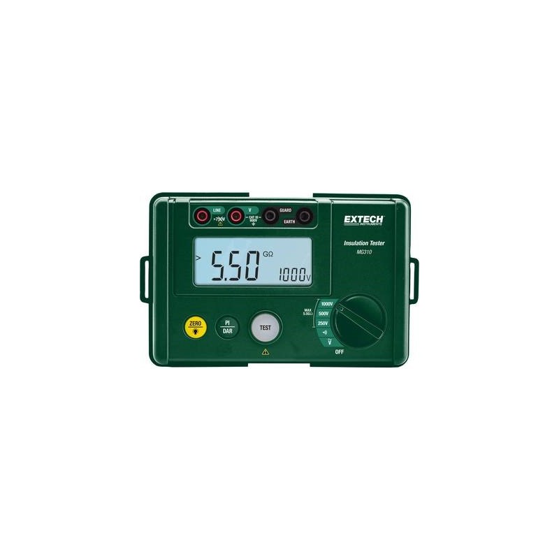 Extech MG310 Isolationsmessgerät 250 V, 500 V, 1000 V 0.0055 T? (MG310)