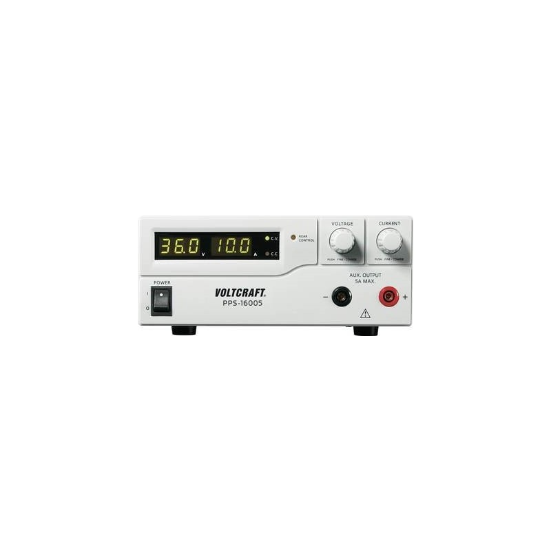 Voltcraft Labornetzgerät, einstellbar PPS-16005 1 - 36 V/DC 0 - 10 A 360 W 2 x USB, Remote programmi (PPS-16005)