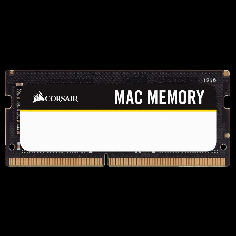 CORSAIR Mac Memory - DDR4 - 32 GB: 2 x 16 GB - SO DIMM 260-PIN - 2666 MHz / PC4-21300 - CL18 - 1.2 V - ungepuffert - non-ECC (C