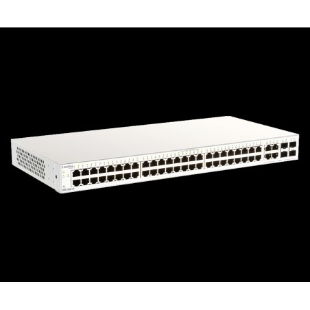D-Link Nuclias Cloud-Managed DBS-2000-52 - Switch - 48 x 10/100/1000 + 4 x Kombi-SFP (DBS-2000-52)