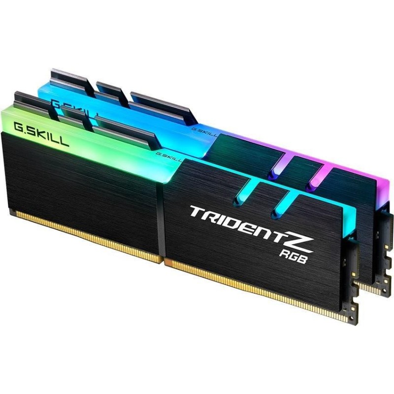 G.Skill TridentZ RGB Series - DDR4 - Kit - 32 GB: 2 x 16 GB - DIMM 288-PIN - 3600 MHz / PC4-28800 - CL18 - 1.35 V - ungepuffert