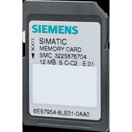 Memorycard SIMATIC S7 für S7-1x00 CPU/SINAMICS (6ES7954-8LE03-0AA0)