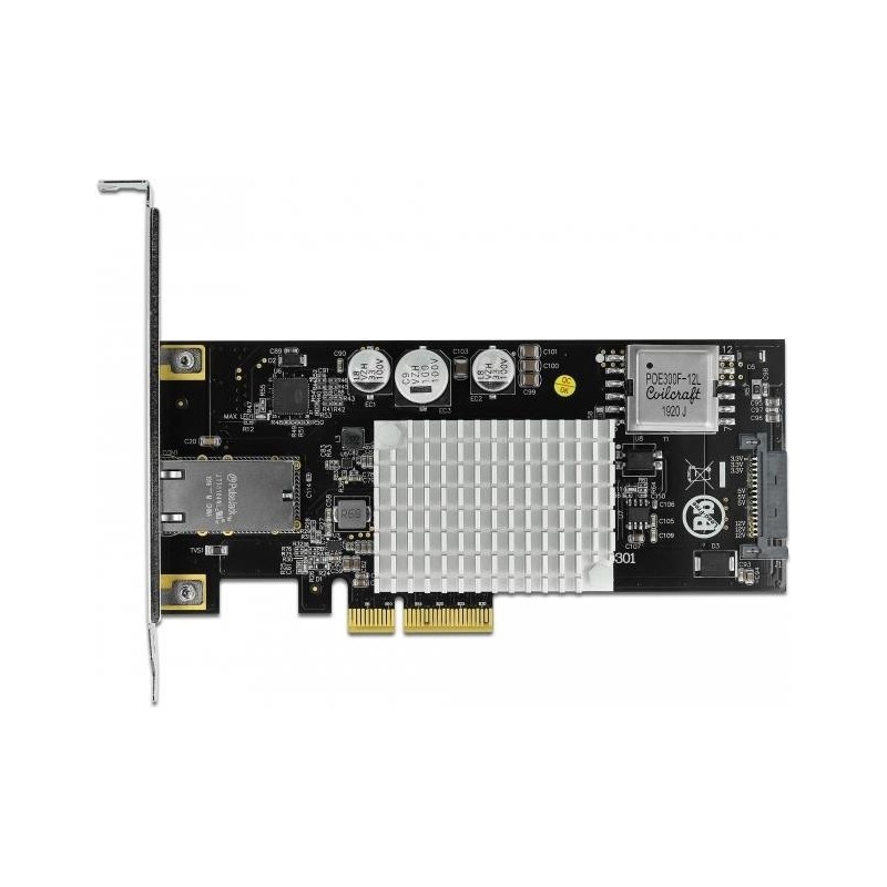 Delock PCI Express Karte zu 1 x 10GBase-T LAN PoE+ RJ45 (90434)
